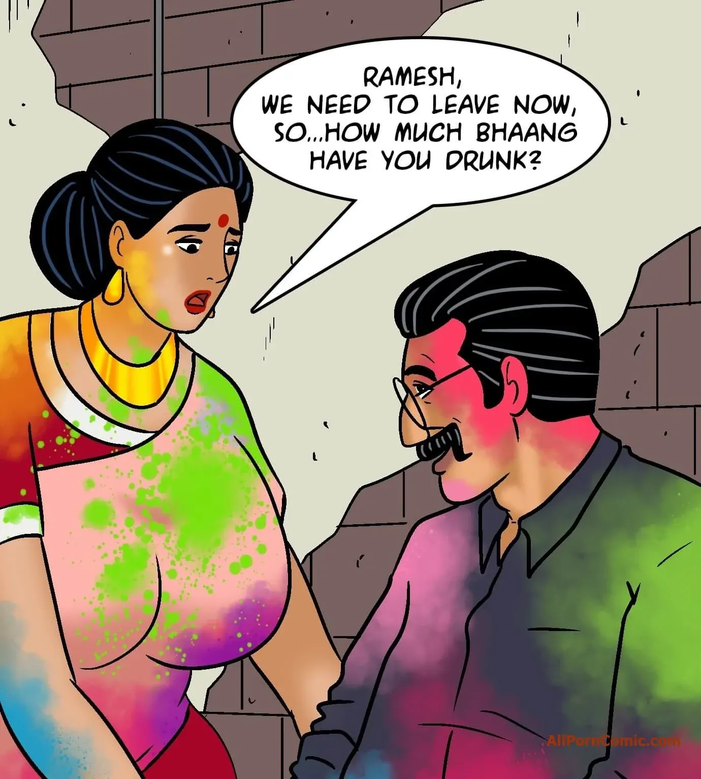 Velamma All Episodes Comics, 102 . Velamma - Episode 102 - Bhaang-ed Up, page 82 of 142