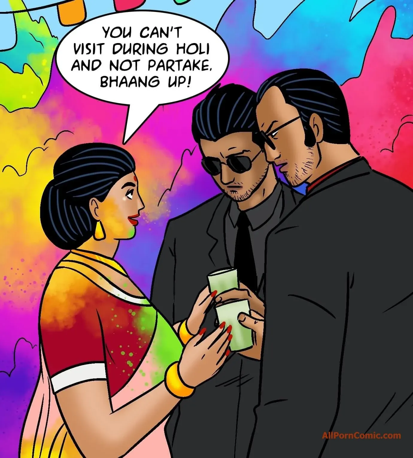 Velamma All Episodes Comics, 102 . Velamma - Episode 102 - Bhaang-ed Up, page 90 of 142