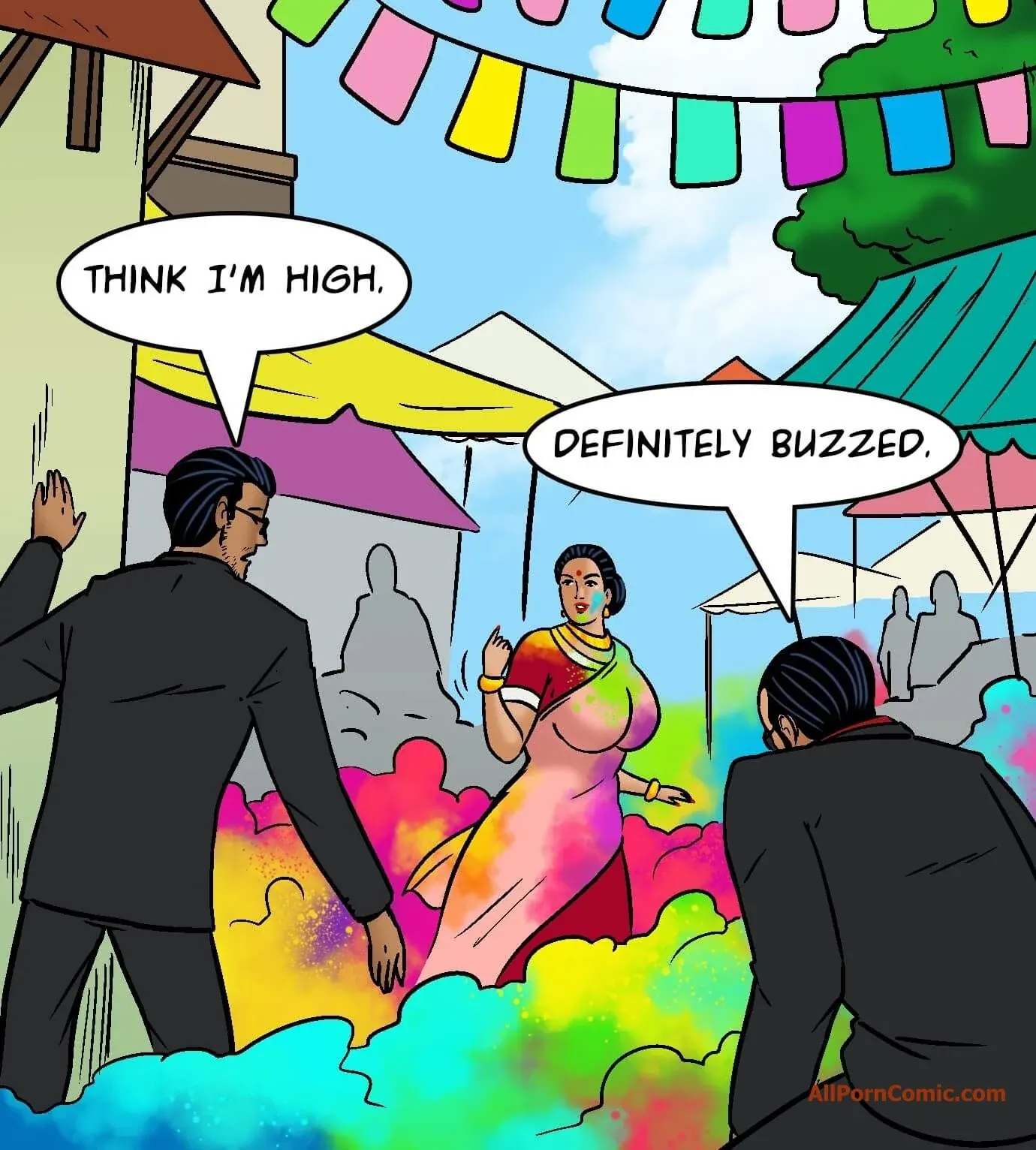 Velamma All Episodes Comics, 102 . Velamma - Episode 102 - Bhaang-ed Up, page 95 of 142