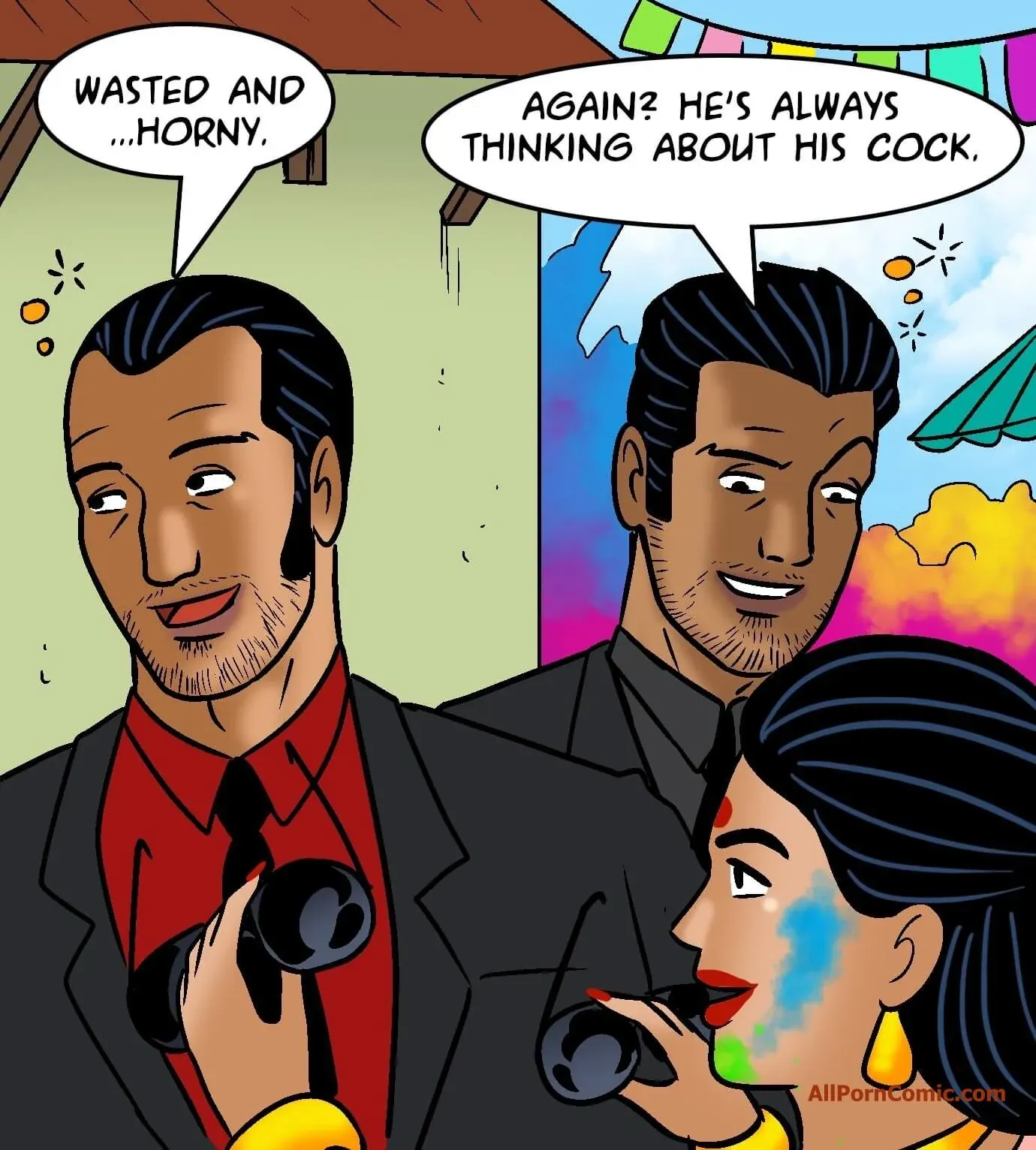 Velamma All Episodes Comics, 102 . Velamma - Episode 102 - Bhaang-ed Up, page 96 of 142