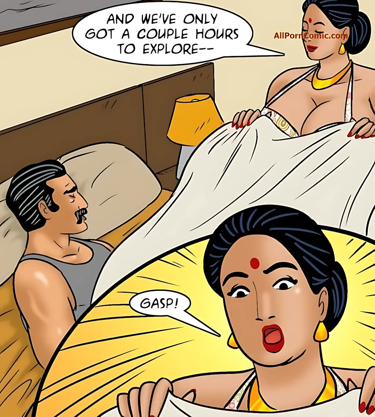 Velamma All Episodes Comics, 100.2 . Velamma - Episode 100 - Part 2 - The Love Boat, page 13 of 72