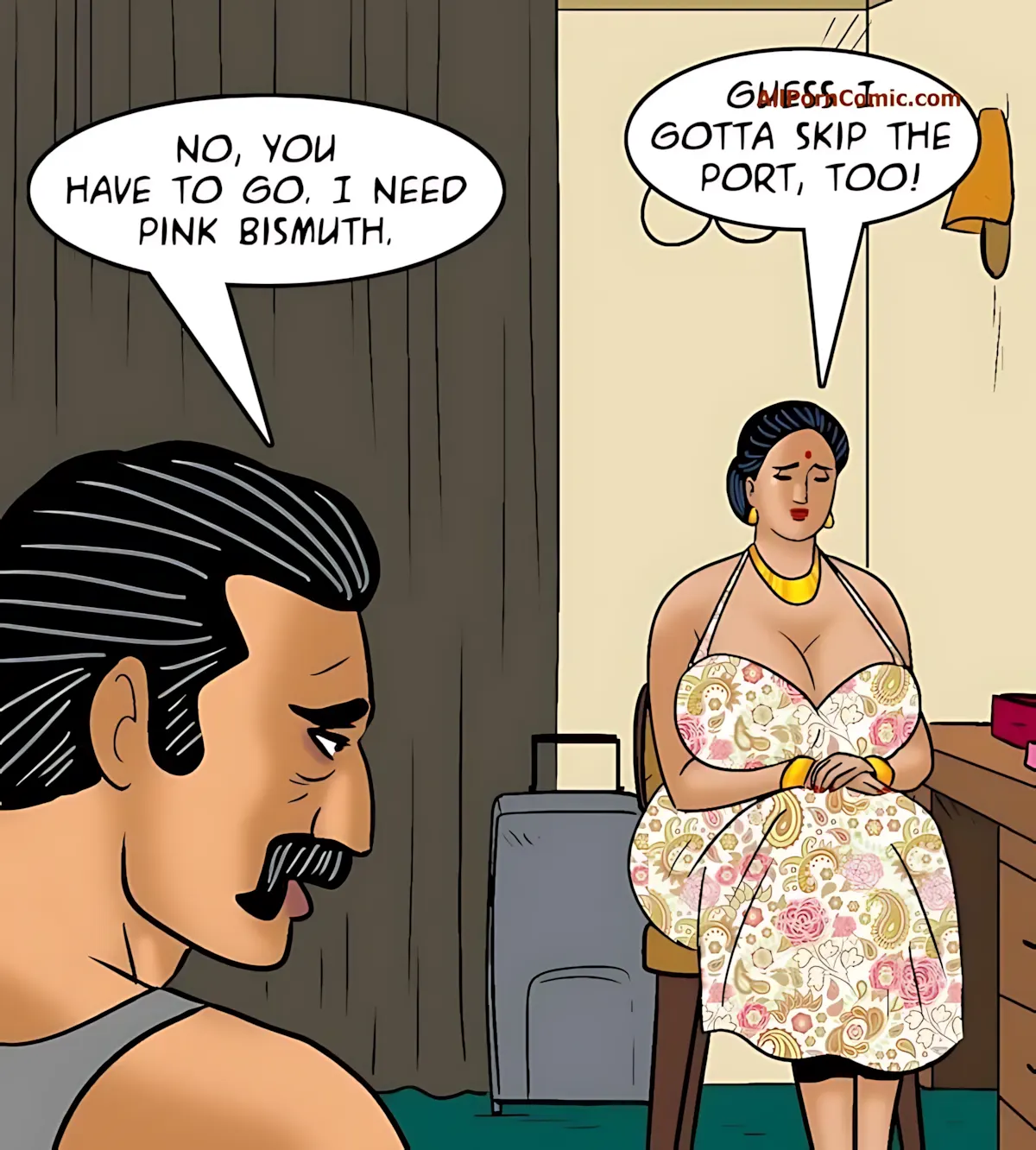 Velamma All Episodes Comics, 100.2 . Velamma - Episode 100 - Part 2 - The Love Boat, page 15 of 72