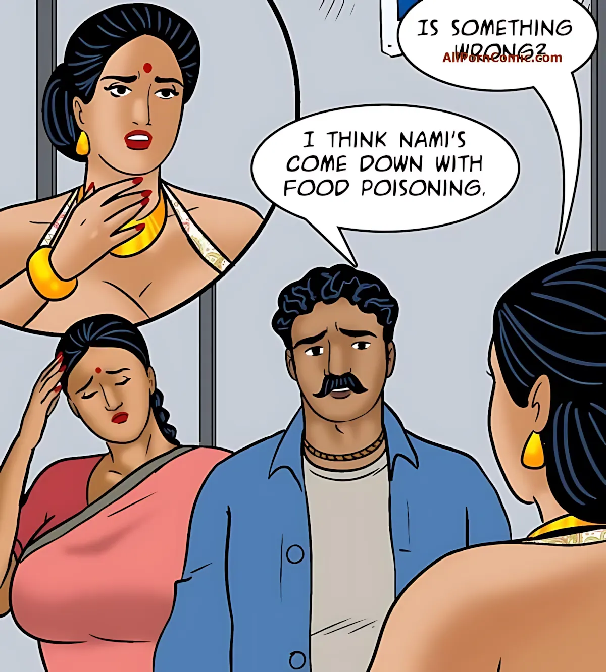 Velamma All Episodes Comics, 100.2 . Velamma - Episode 100 - Part 2 - The Love Boat, page 19 of 72
