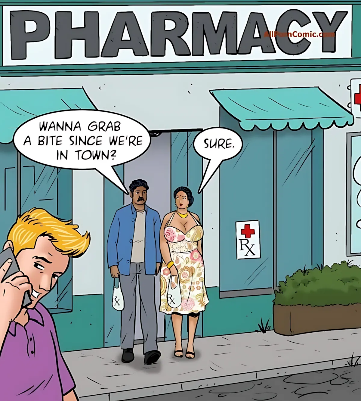 Velamma All Episodes Comics, 100.2 . Velamma - Episode 100 - Part 2 - The Love Boat, page 25 of 72