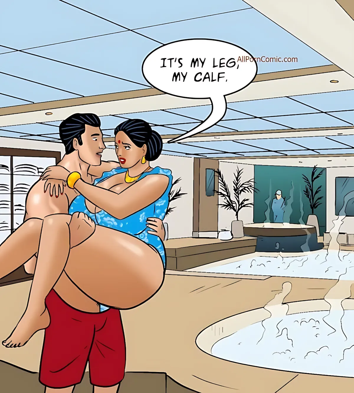 Velamma All Episodes Comics, 100.1 . Velamma - Episode 100 - Part 1 - The Love Boat, page 101 of 141