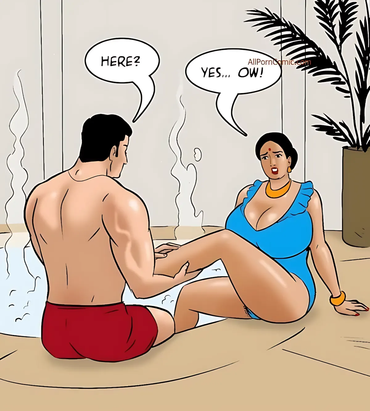 Velamma All Episodes Comics, 100.1 . Velamma - Episode 100 - Part 1 - The Love Boat, page 102 of 141