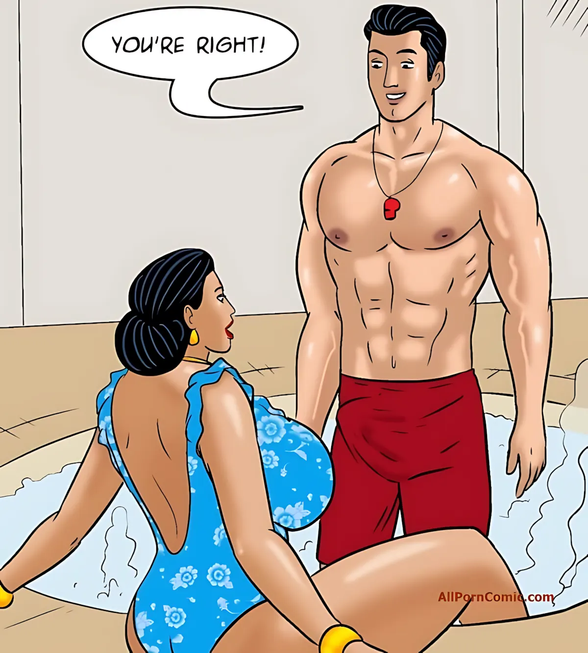 Velamma All Episodes Comics, 100.1 . Velamma - Episode 100 - Part 1 - The Love Boat, page 111 of 141