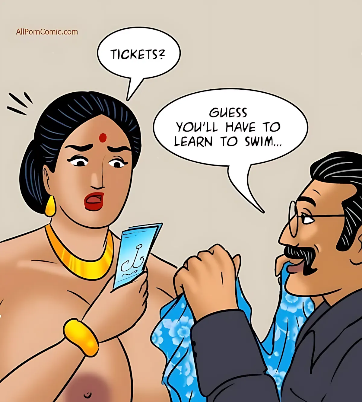 Velamma All Episodes Comics, 100.1 . Velamma - Episode 100 - Part 1 - The Love Boat, page 28 of 141