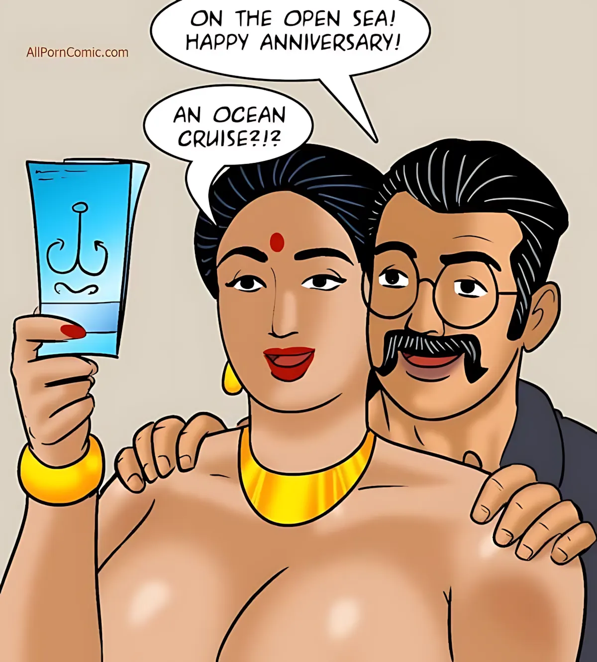 Velamma All Episodes Comics, 100.1 . Velamma - Episode 100 - Part 1 - The Love Boat, page 29 of 141