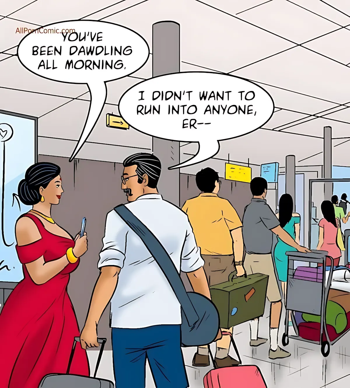 Velamma All Episodes Comics, 100.1 . Velamma - Episode 100 - Part 1 - The Love Boat, page 32 of 141