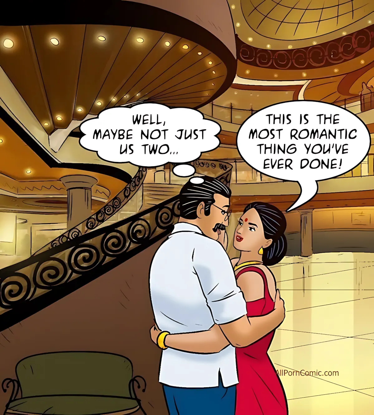 Velamma All Episodes Comics, 100.1 . Velamma - Episode 100 - Part 1 - The Love Boat, page 36 of 141
