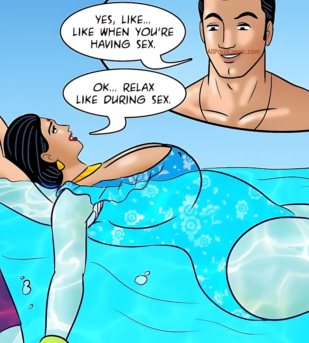 Velamma All Episodes Comics, 100.1 . Velamma - Episode 100 - Part 1 - The Love Boat, page 95 of 141