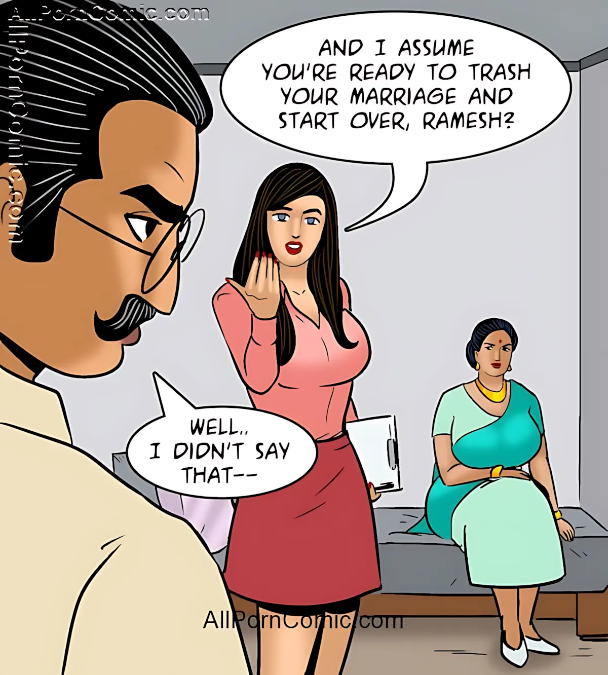 Velamma All Episodes Comics, 99 . Velamma - Episode 99 - Marriage Counseling, page 15 of 140