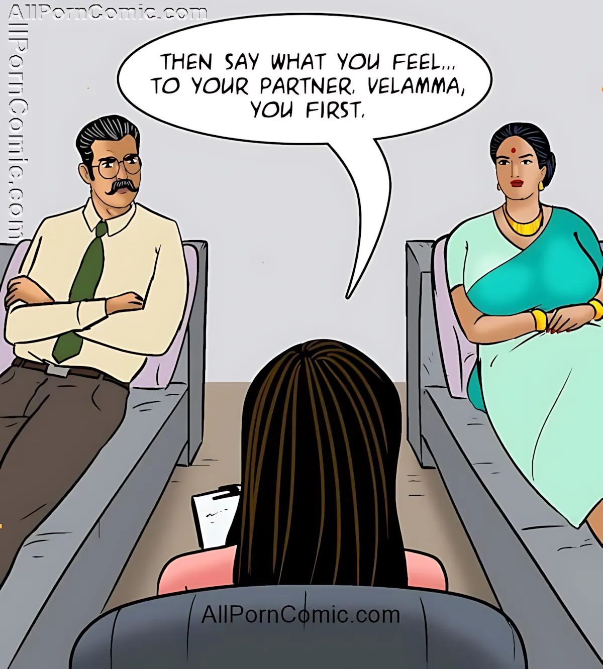Velamma All Episodes Comics, 99 . Velamma - Episode 99 - Marriage Counseling, page 16 of 140