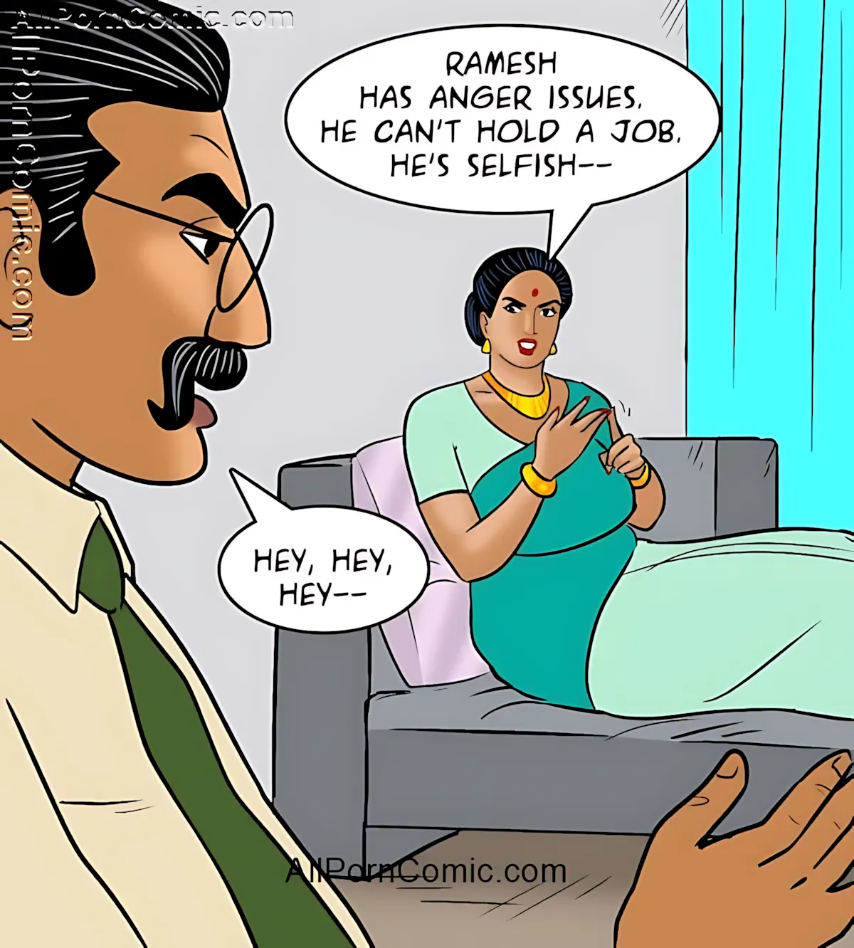 Velamma All Episodes Comics, 99 . Velamma - Episode 99 - Marriage Counseling, page 17 of 140