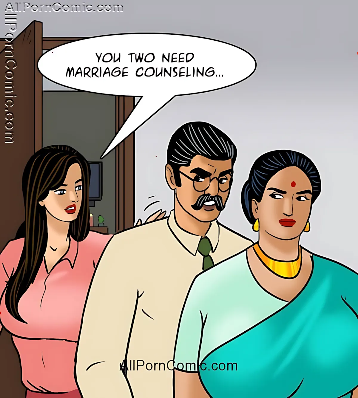 Velamma All Episodes Comics, 99 . Velamma - Episode 99 - Marriage Counseling, page 8 of 140