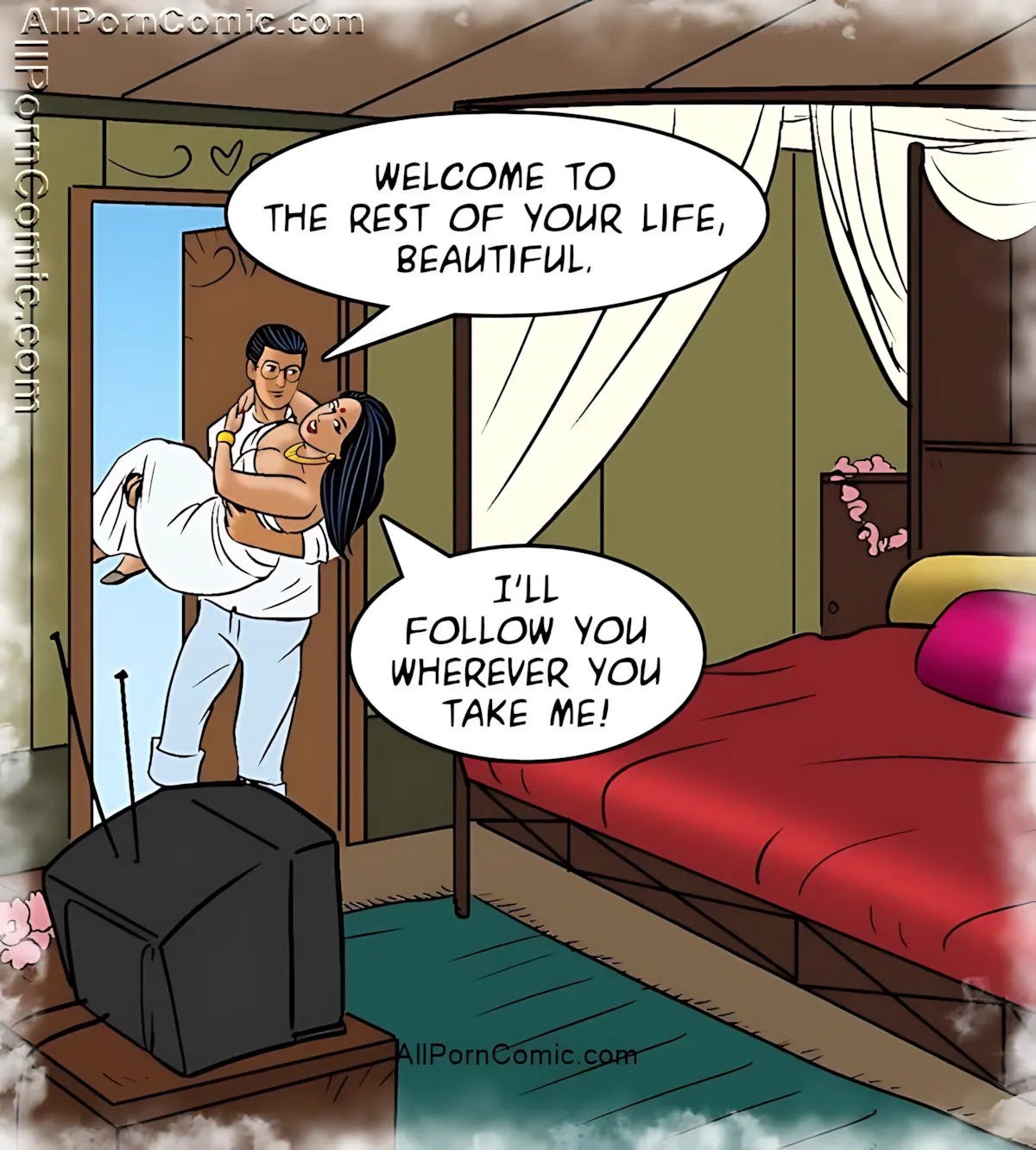 Velamma All Episodes Comics, 98 . Velamma - Episode 98 - Dirty Movies, page 6 of 146