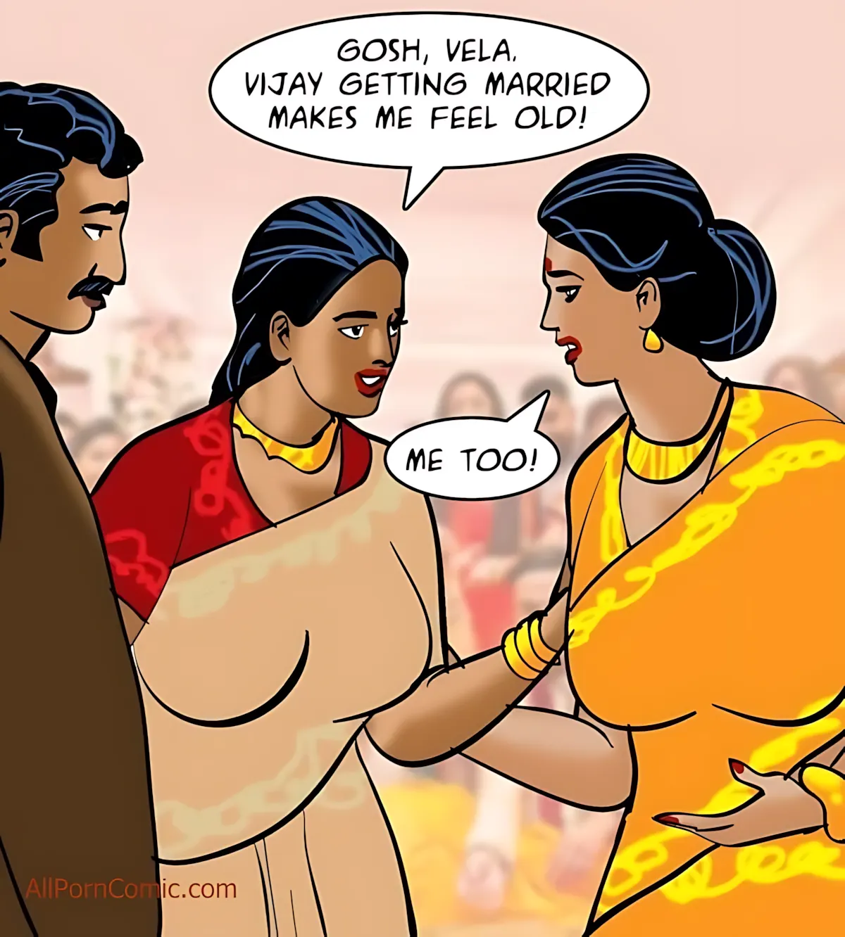 Velamma All Episodes Comics, 96 . Velamma - Episode 96 - That's What Friends Are For, page 17 of 128
