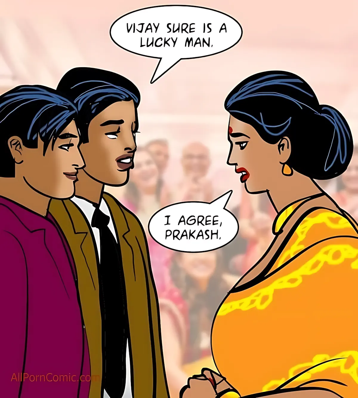 Velamma All Episodes Comics, 96 . Velamma - Episode 96 - That's What Friends Are For, page 19 of 128