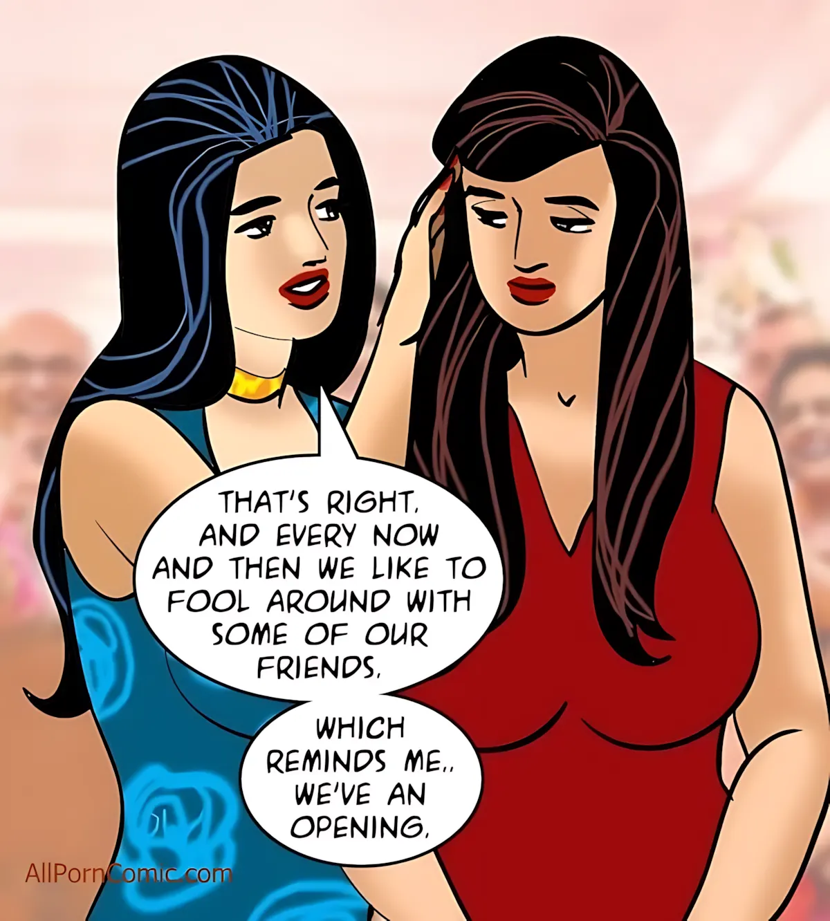 Velamma All Episodes Comics, 96 . Velamma - Episode 96 - That's What Friends Are For, page 55 of 128