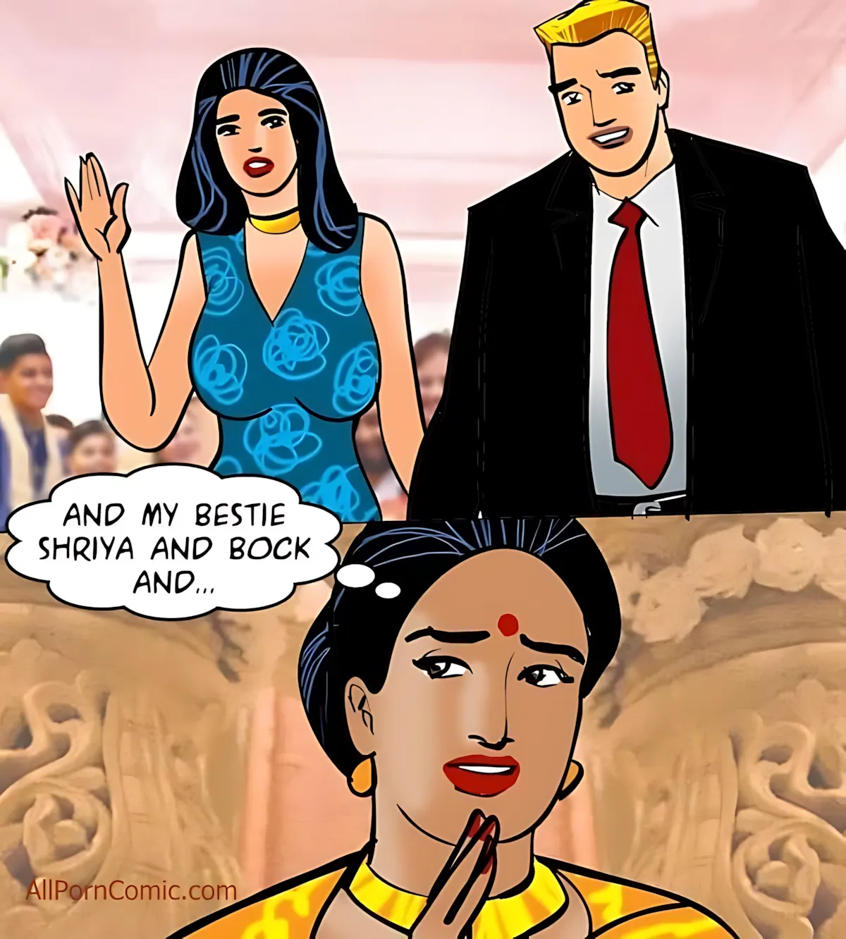 Velamma All Episodes Comics, 96 . Velamma - Episode 96 - That's What Friends Are For, page 7 of 128