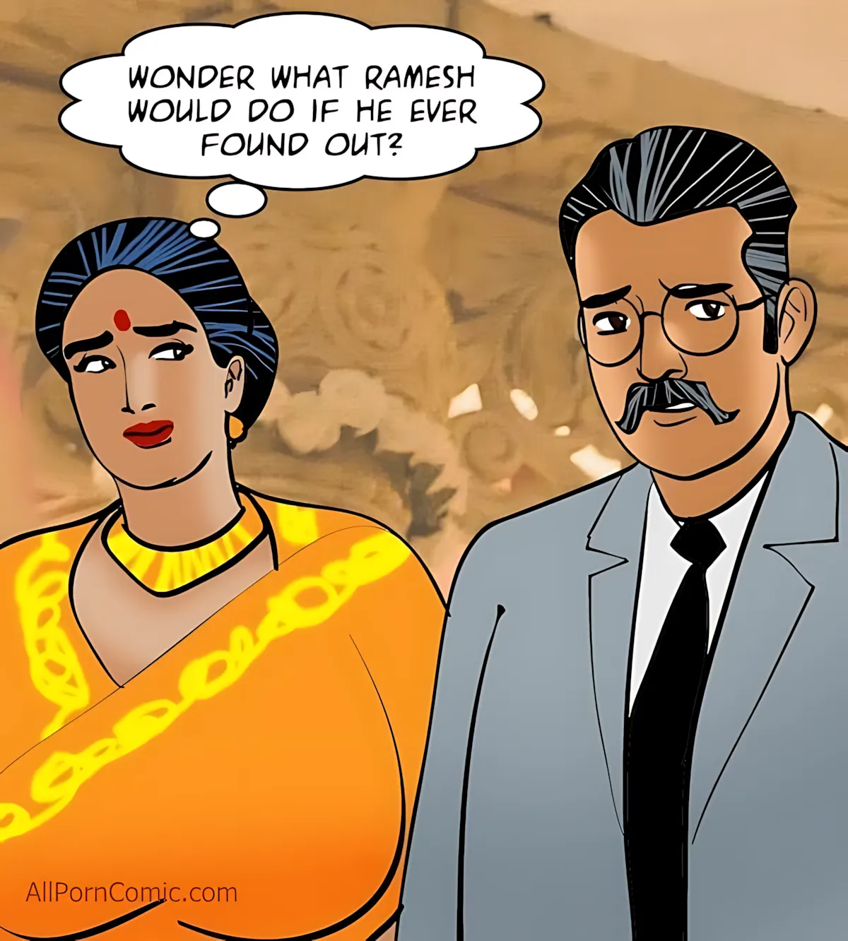 Velamma All Episodes Comics, 96 . Velamma - Episode 96 - That's What Friends Are For, page 9 of 128