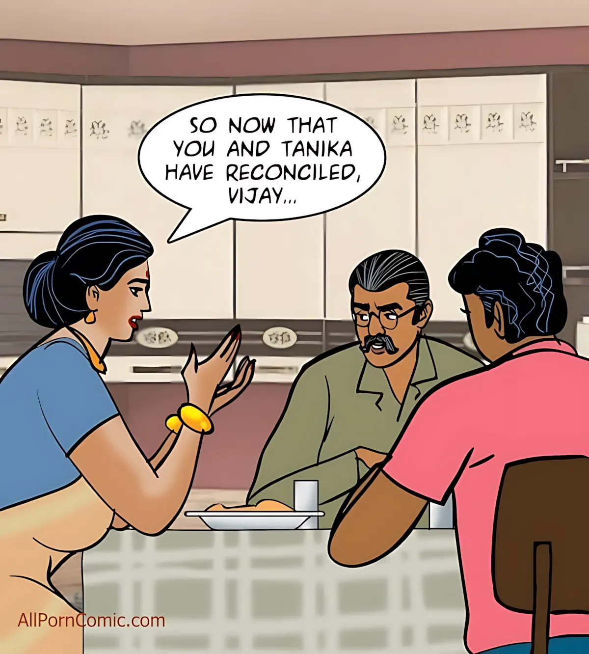 Velamma All Episodes Comics, 95 . Velamma - Episode 95 - Wedding Deposit, page 2 of 128