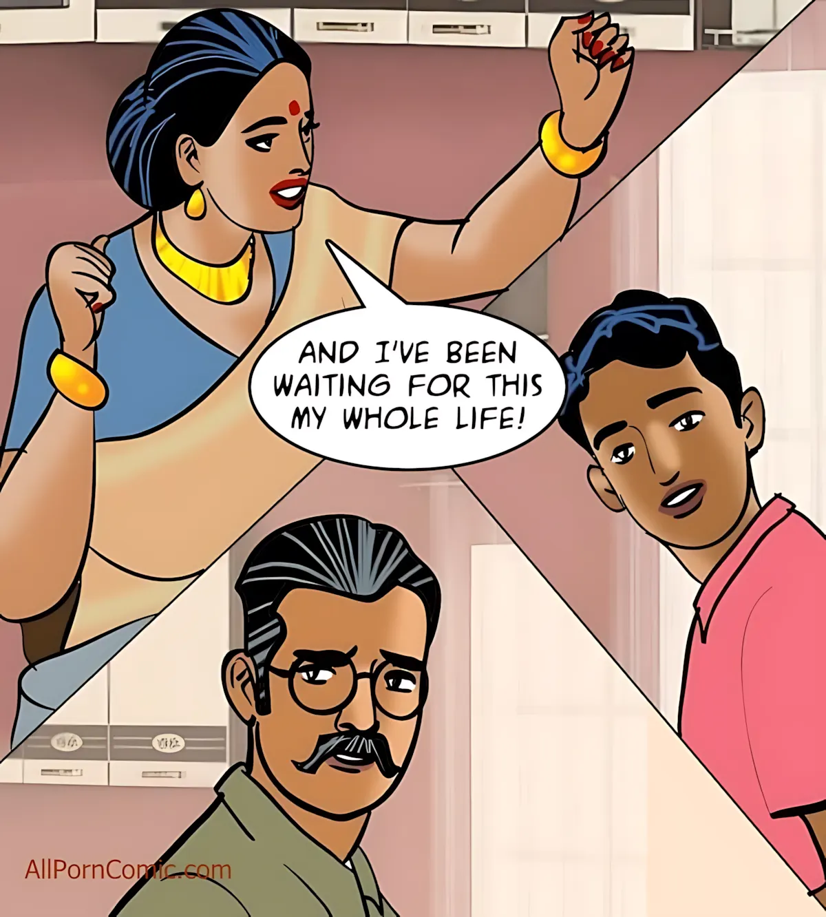 Velamma All Episodes Comics, 95 . Velamma - Episode 95 - Wedding Deposit, page 4 of 128