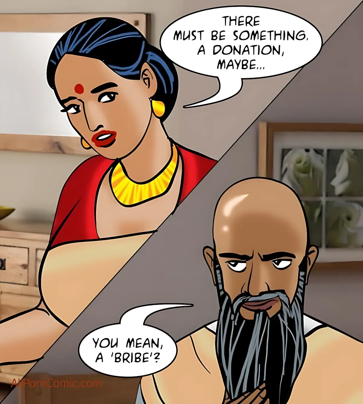 Velamma All Episodes Comics, 95 . Velamma - Episode 95 - Wedding Deposit, page 35 of 128