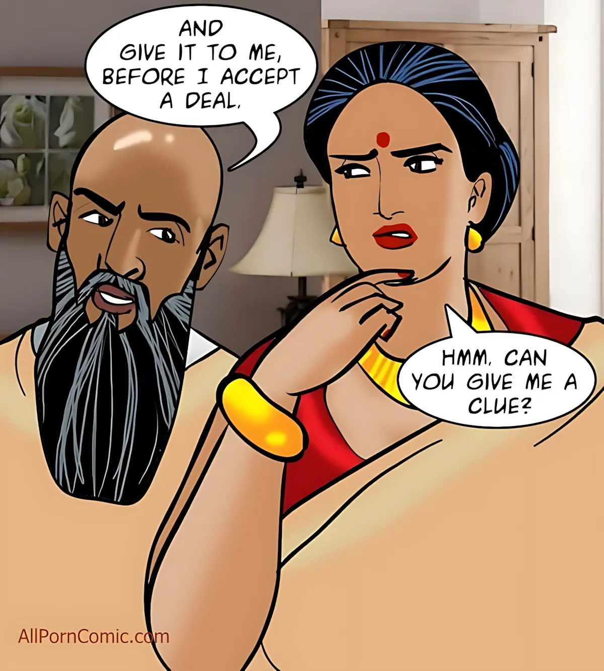 Velamma All Episodes Comics, 95 . Velamma - Episode 95 - Wedding Deposit, page 46 of 128