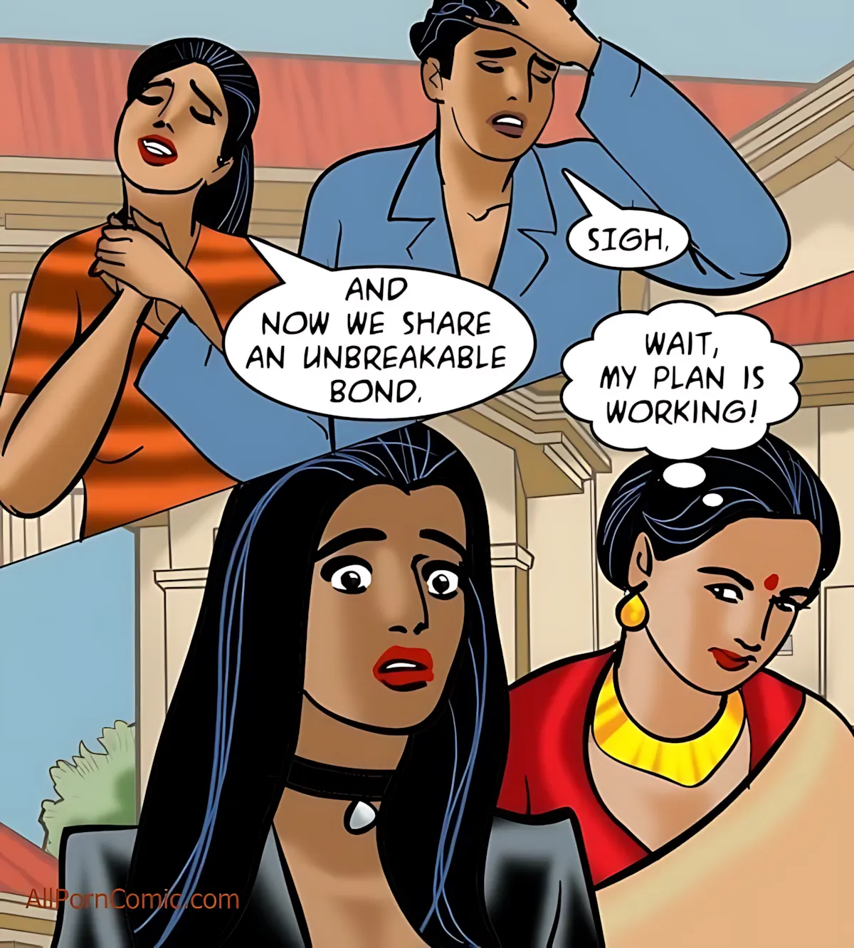 Velamma All Episodes Comics, 94 . Velamma - Episode 94 - Runaway Bride, page 6 of 139
