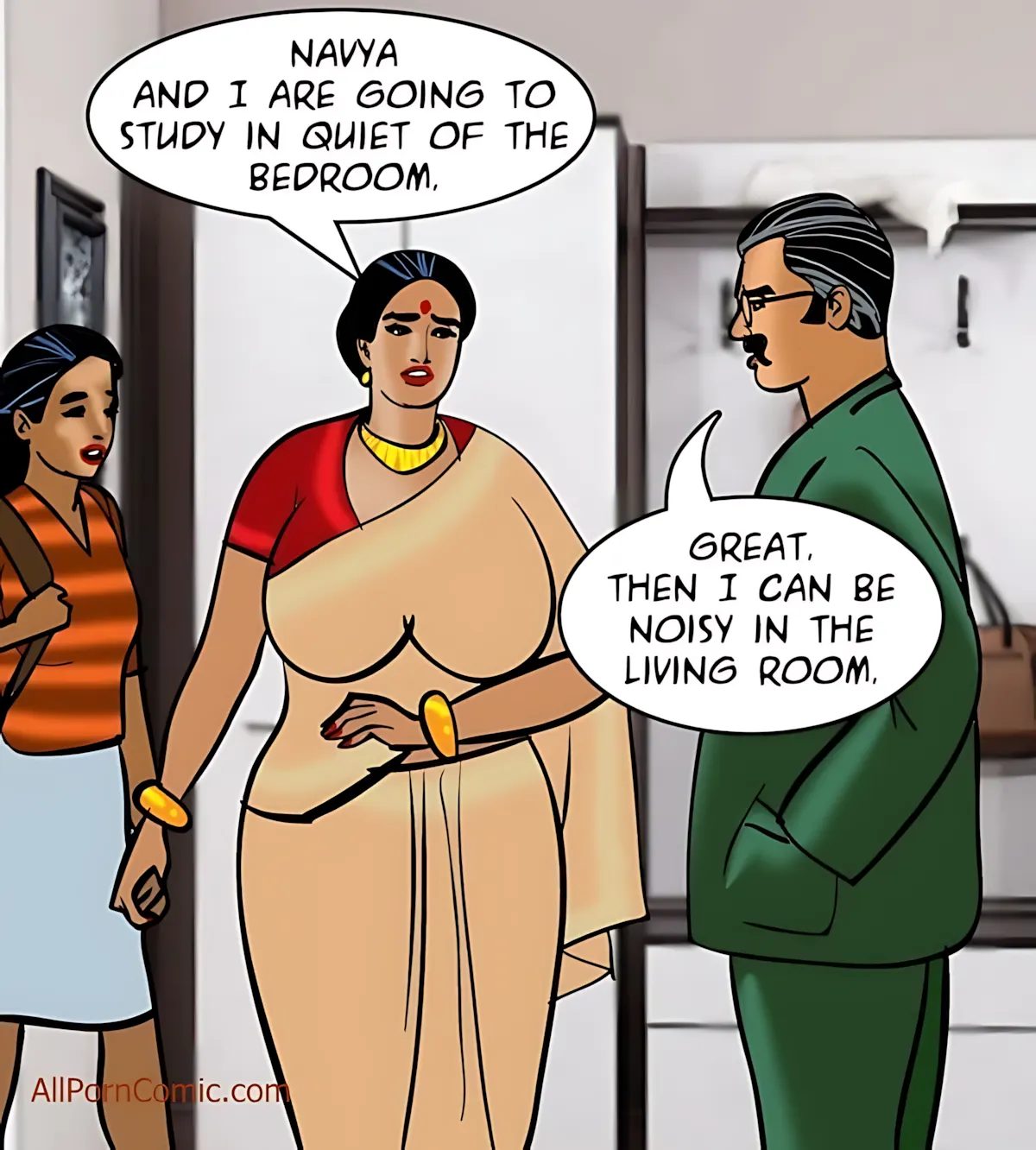 Velamma All Episodes Comics, 93 . Velamma - Episode 93 - The Puppet Master, page 47 of 139