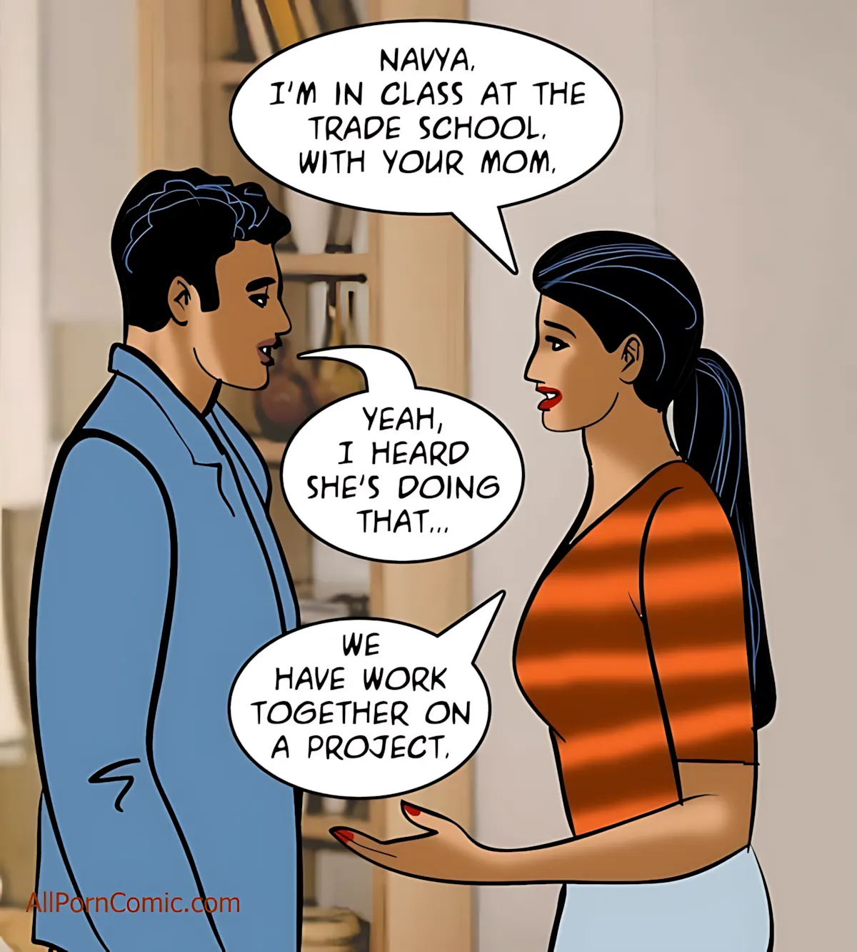 Velamma All Episodes Comics, 93 . Velamma - Episode 93 - The Puppet Master, page 53 of 139