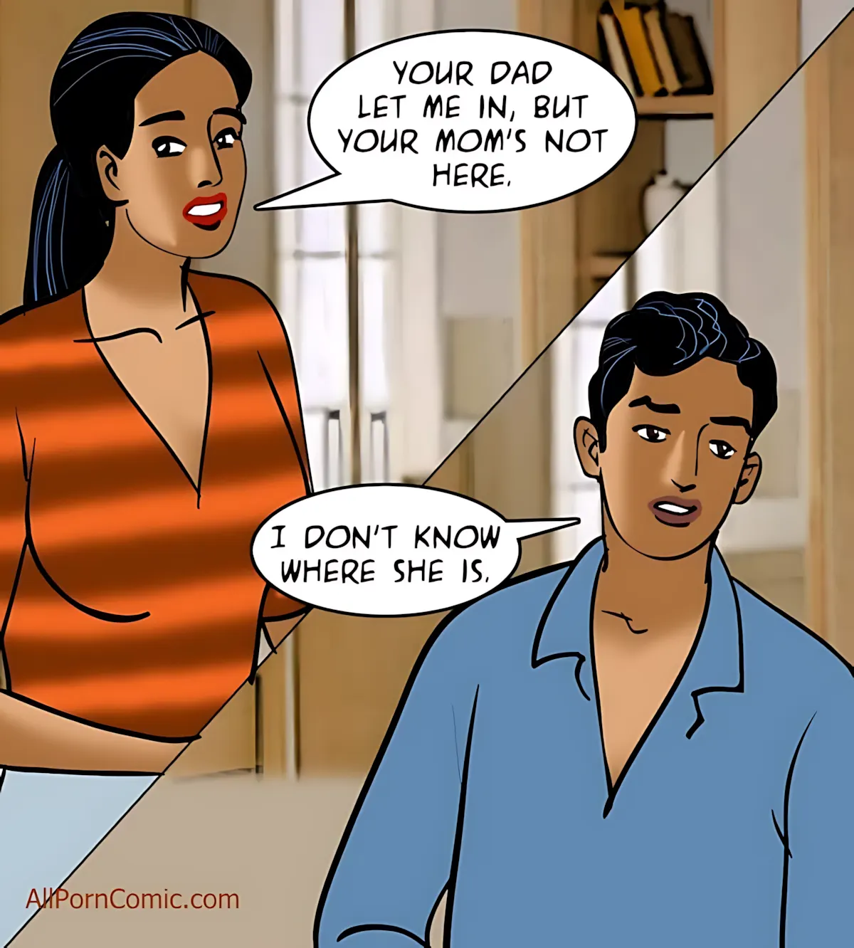 Velamma All Episodes Comics, 93 . Velamma - Episode 93 - The Puppet Master, page 54 of 139