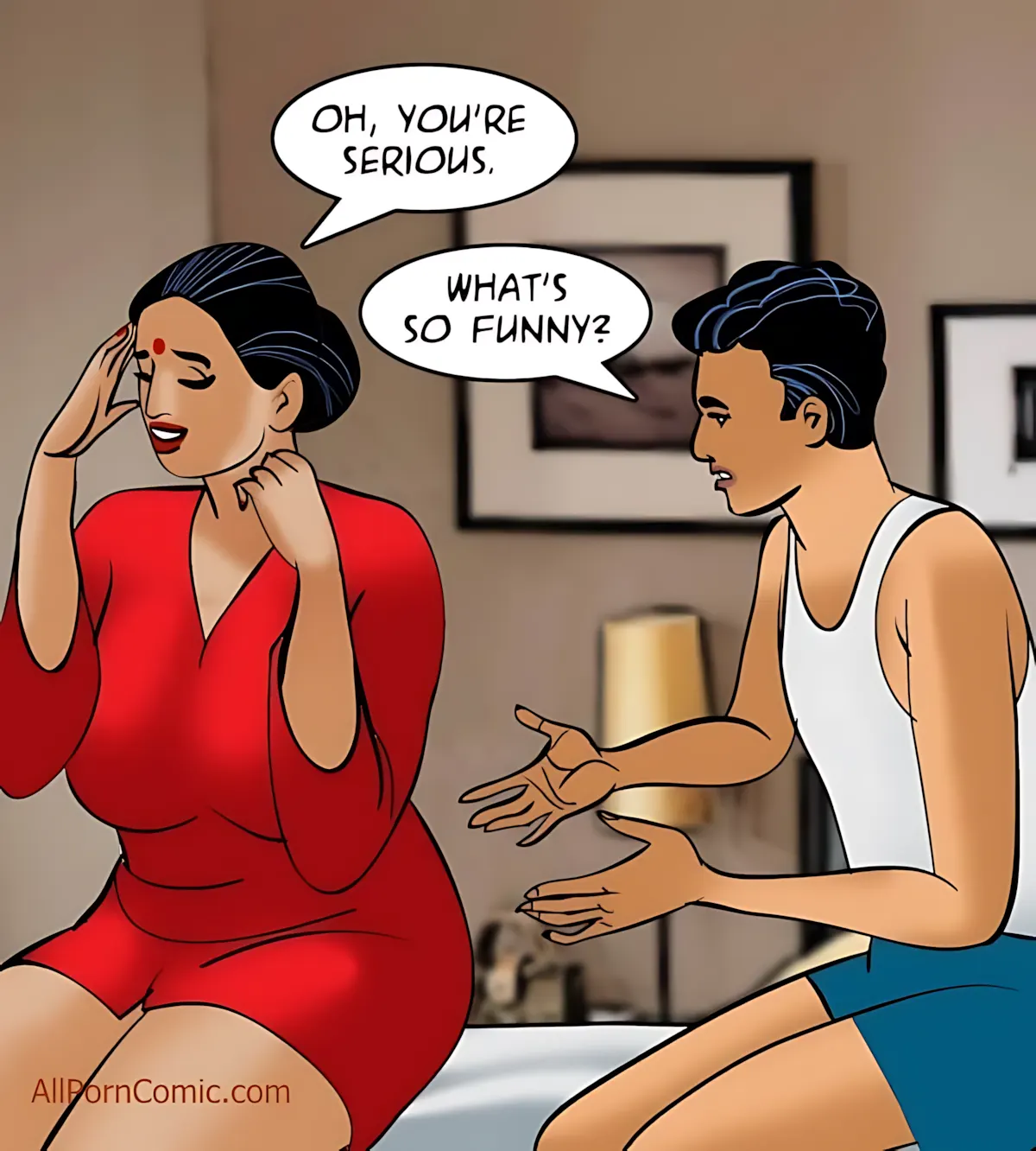Velamma All Episodes Comics, 92 . Velamma - Episode 92 - Double Date, page 21 of 148