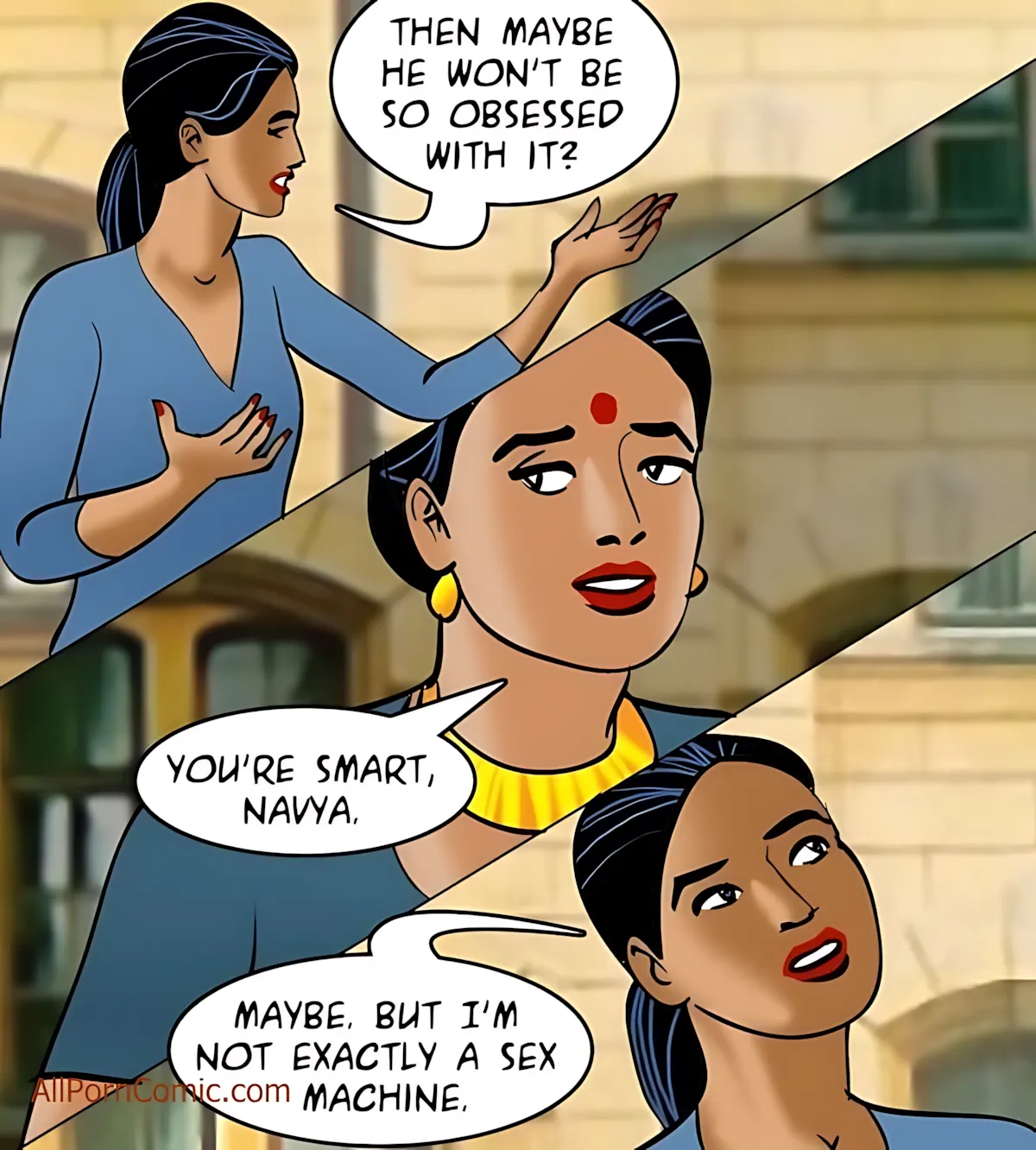 Velamma All Episodes Comics, 92 . Velamma - Episode 92 - Double Date, page 35 of 148
