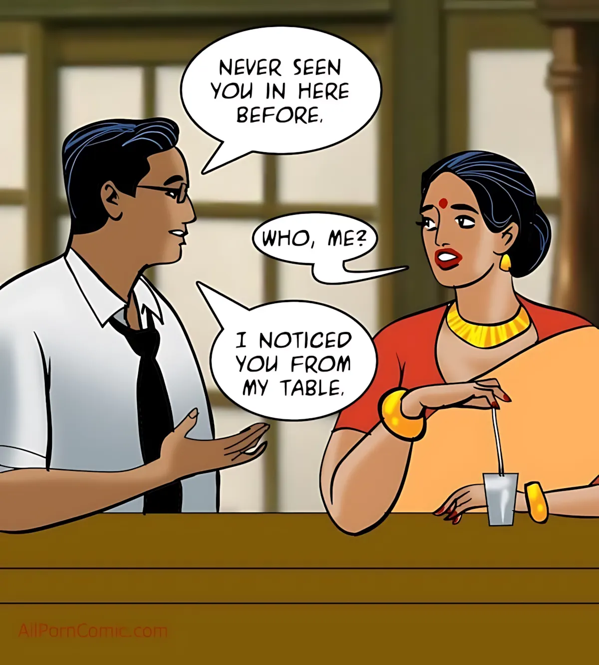 Velamma All Episodes Comics, 92 . Velamma - Episode 92 - Double Date, page 45 of 148