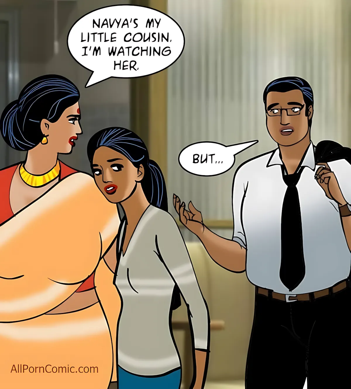 Velamma All Episodes Comics, 92 . Velamma - Episode 92 - Double Date, page 56 of 148