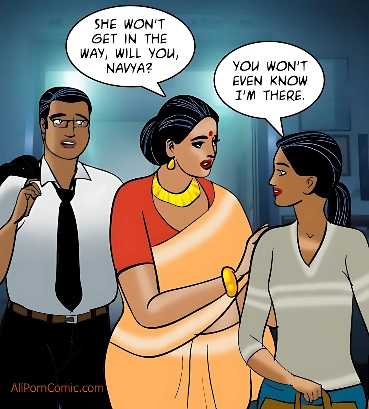 Velamma All Episodes Comics, 92 . Velamma - Episode 92 - Double Date, page 57 of 148