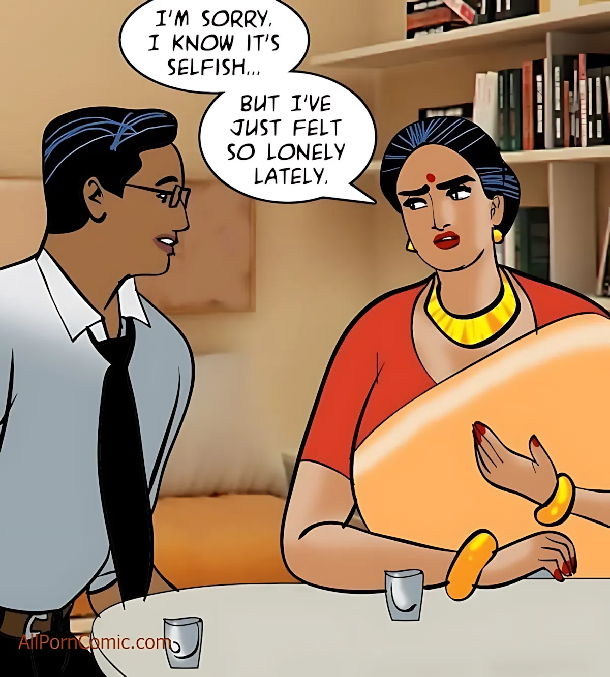Velamma All Episodes Comics, 92 . Velamma - Episode 92 - Double Date, page 71 of 148