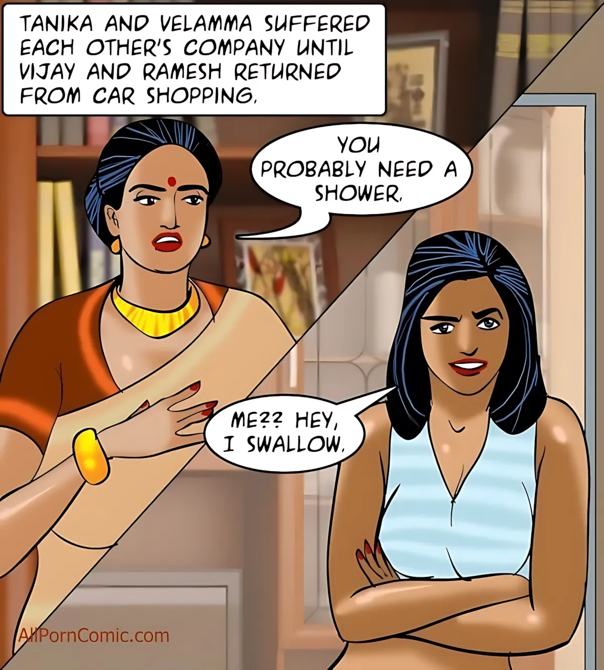 Velamma All Episodes Comics, 91 . Velamma - Episode 91 - Like Mother Like Daughter-In-Law, page 2 of 156
