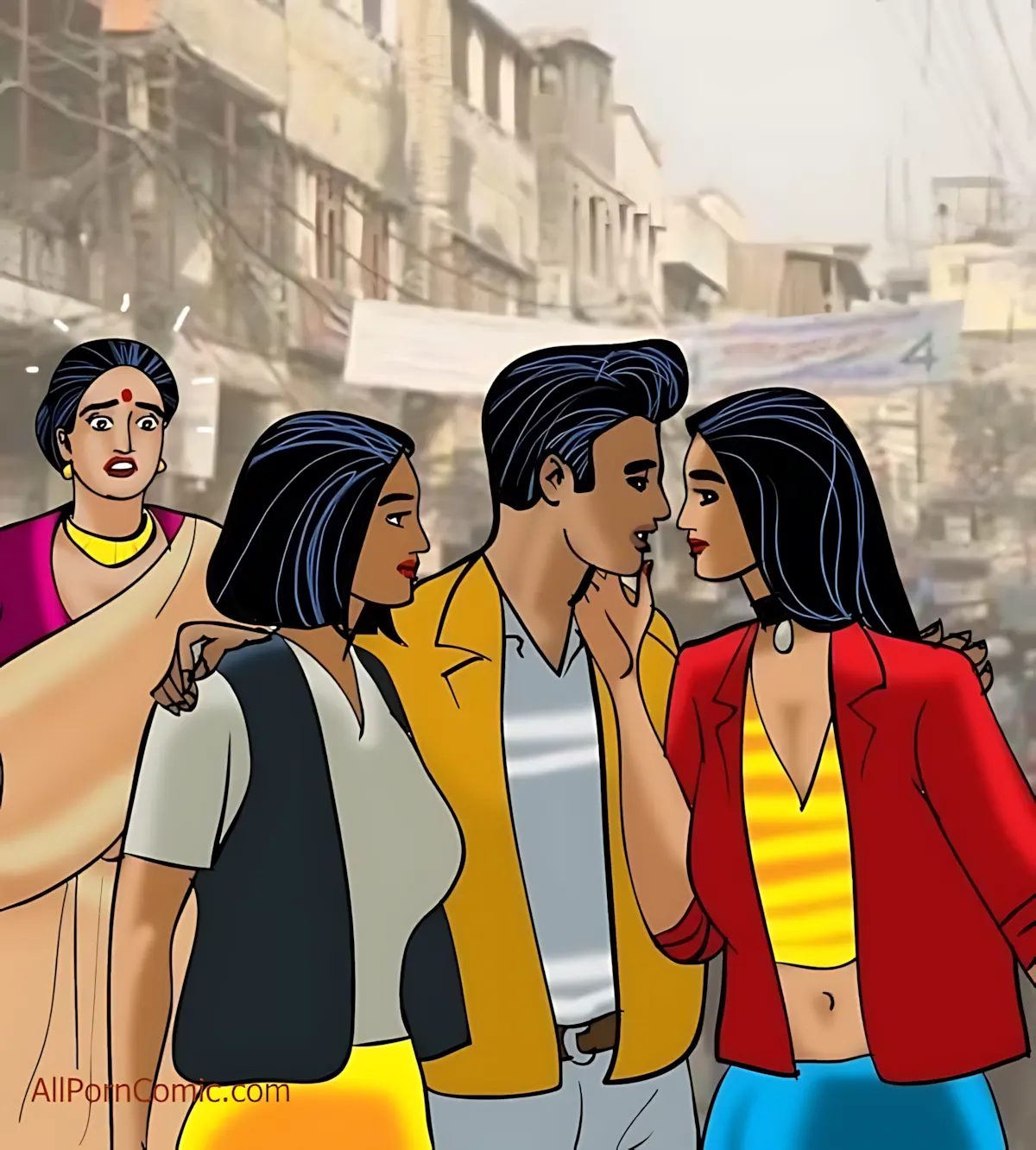 Velamma All Episodes Comics, 91 . Velamma - Episode 91 - Like Mother Like Daughter-In-Law, page 155 of 156