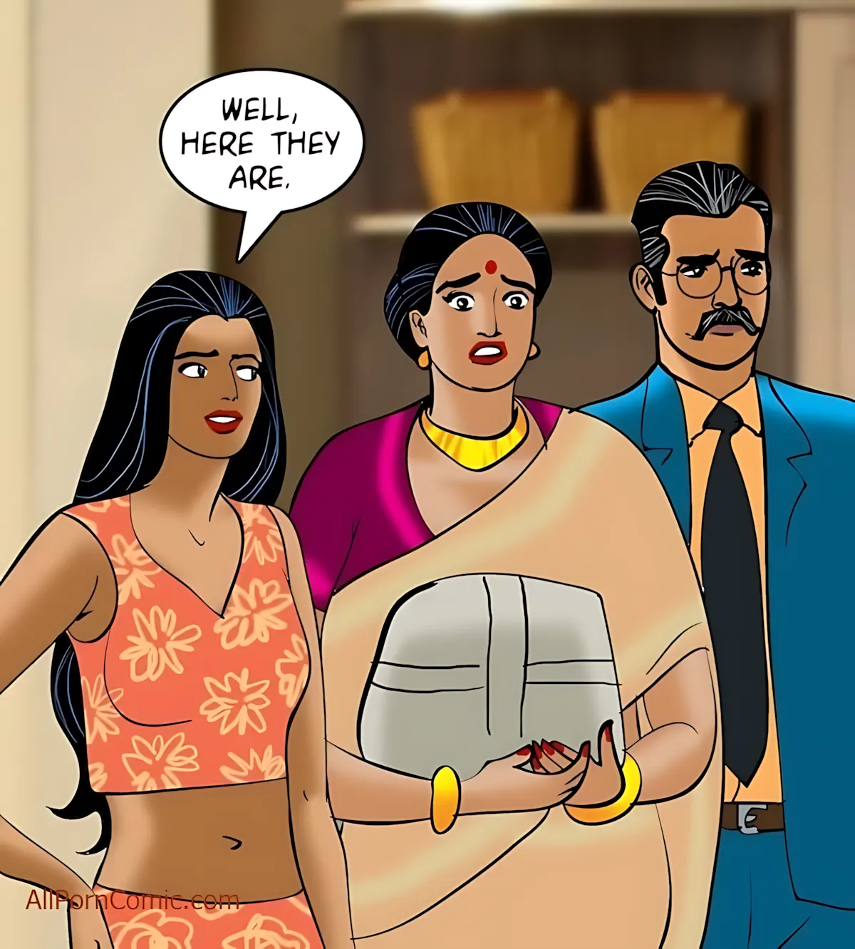 Velamma All Episodes Comics, 91 . Velamma - Episode 91 - Like Mother Like Daughter-In-Law, page 22 of 156