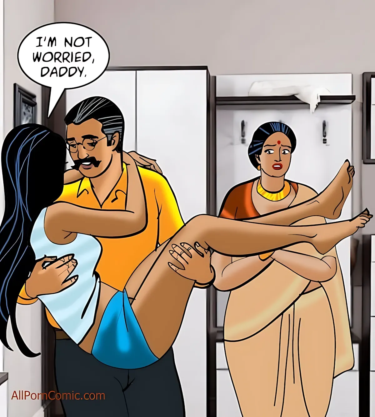 Velamma All Episodes Comics, 91 . Velamma - Episode 91 - Like Mother Like Daughter-In-Law, page 9 of 156