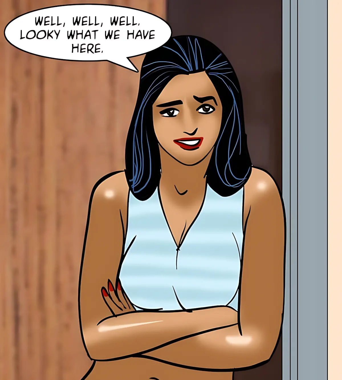 Velamma All Episodes Comics, 90 . Velamma - Episode 90 - The Seducer, page 165 of 168