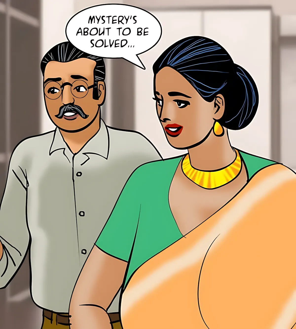 Velamma All Episodes Comics, 90 . Velamma - Episode 90 - The Seducer, page 4 of 168