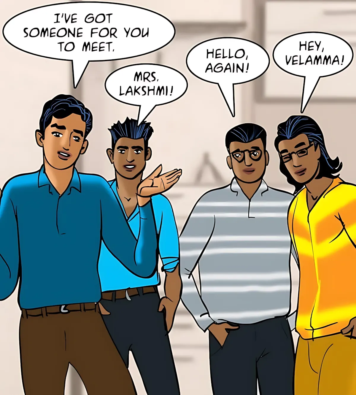 Velamma All Episodes Comics, 90 . Velamma - Episode 90 - The Seducer, page 5 of 168