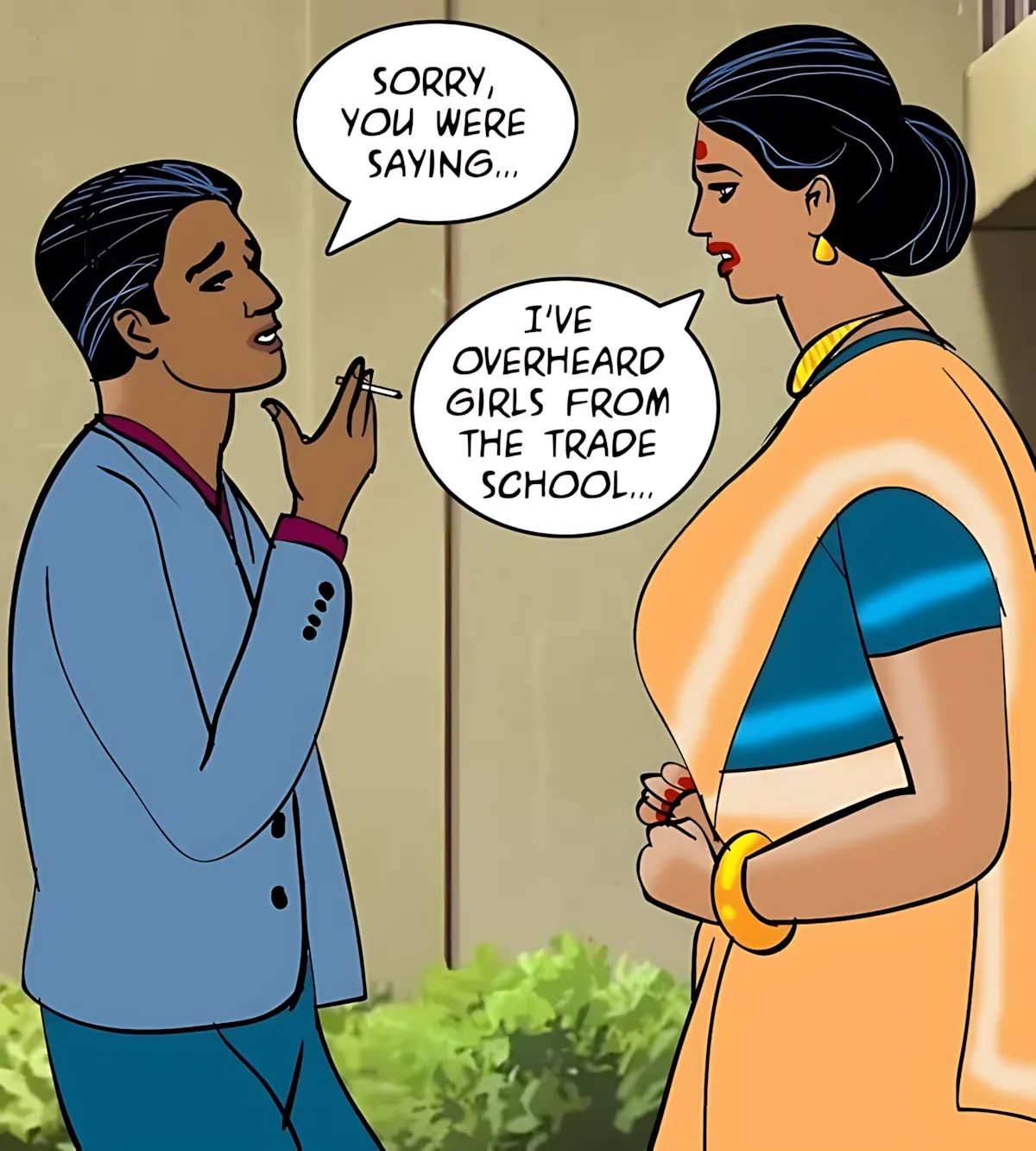 Velamma All Episodes Comics, 90 . Velamma - Episode 90 - The Seducer, page 45 of 168