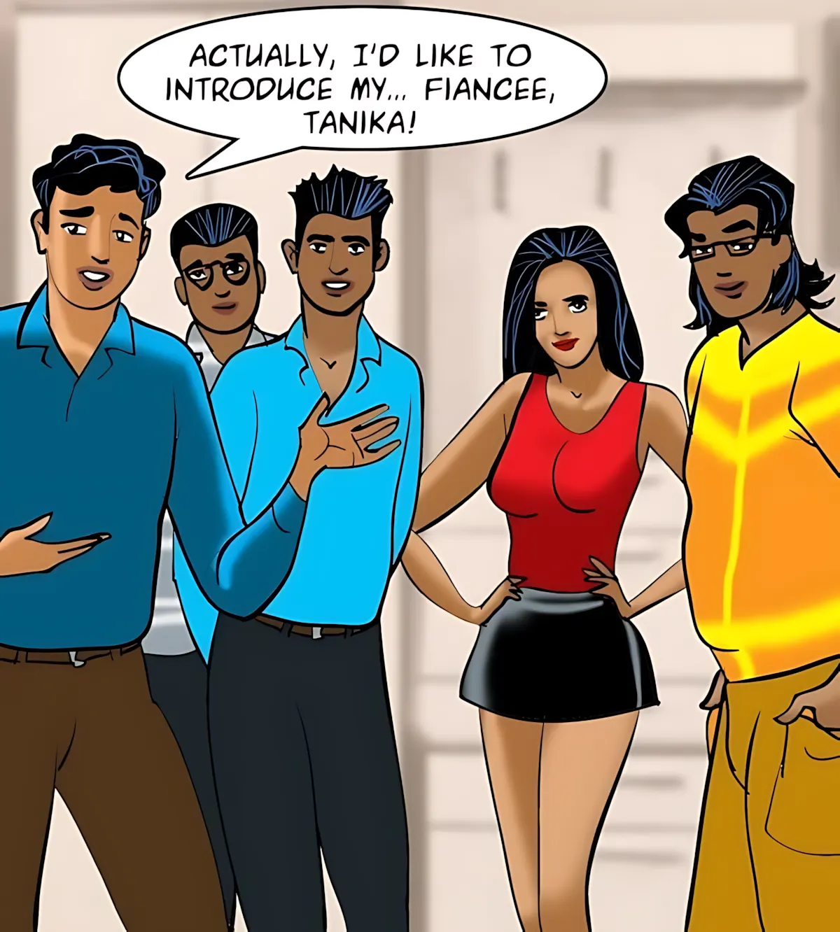 Velamma All Episodes Comics, 90 . Velamma - Episode 90 - The Seducer, page 7 of 168