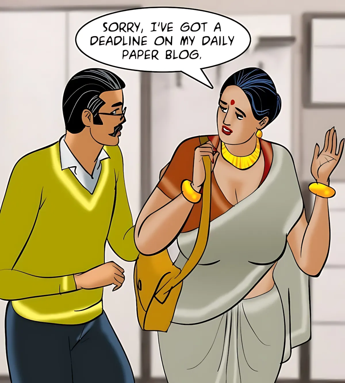 Velamma All Episodes Comics, 89 . Velamma - Episode 89 - Young, Dumb, And Full Of Cum, page 7 of 162